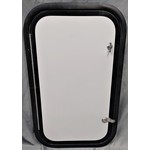 Lippert Components 24" x 14" Gray with Black Trim Baggage Door