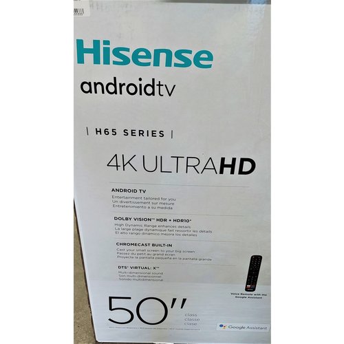 Hisense 50" 4K Ultra HD Android TV