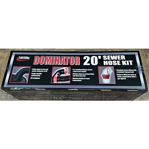 Dominator 20' sewer hose kit