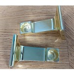 Vintage Towel Bar Ends Pair