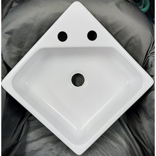 Lippert Components 15" x 15" x 5" Corner Sink