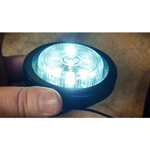 Marker Light Clear LED 12v DC