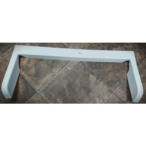 Step Trim White 30"