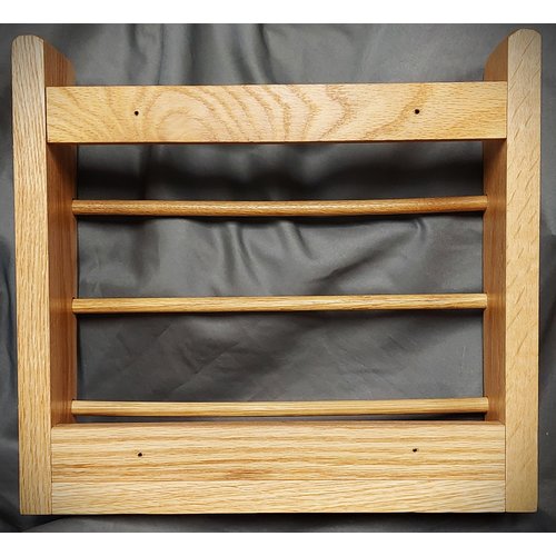 Oak Magazine Rack 11" x 12"