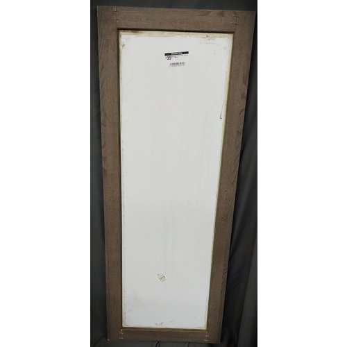 Cabinet Door Gray 14" x 36" with Mirror