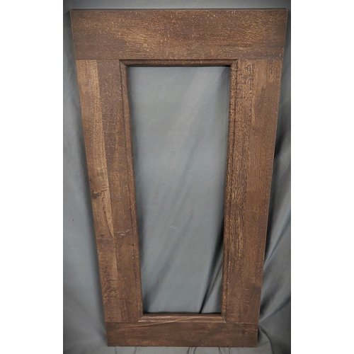 Cabinet Door Rustic Brown 10" x 21" Frame