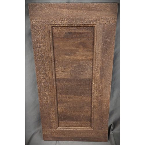 Cabinet Door Rustic Brown 9 3/4" x 19 1/2"