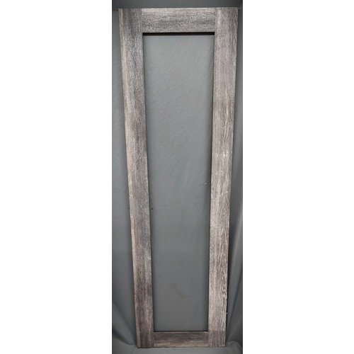 Cabinet Door Rustic Gray 13" x 44" Frame