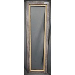 Cabinet Door Rustic Gray 13" x 44" Frame