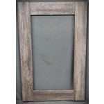 Cabinet Door Rustic Gray 14"x 21" Frame
