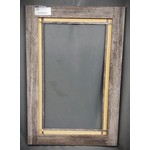 Cabinet Door Rustic Gray 14"x 21" Frame