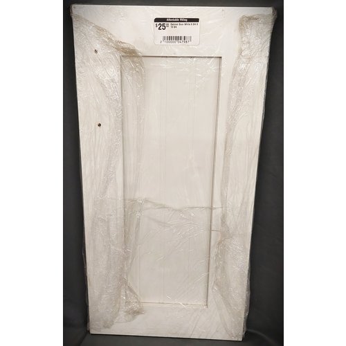 Cabinet Door White 9 3/4" X 19 3/4"