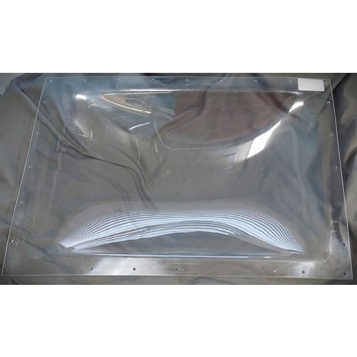 Skylight Clear Outer Dome14" x 22" Cutout, Flange 17" x 25"