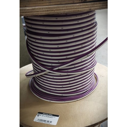 Wire 10 Gauge 2 conductor Per Foot Purple/White