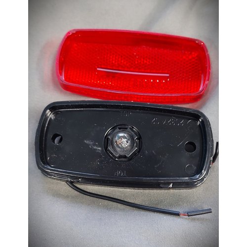 Optronics Inc. Clearance light red black base