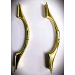 Cabinet Drawer Pull Retro with Gold Finish