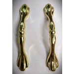 Cabinet Drawer Pull Vintage with Gold Finish