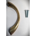 Cabinet Drawer Pull Deco with Gold Finish