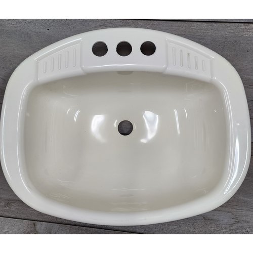 LaSalle Bristol Rounded Rectangular RV Bathroom Sink