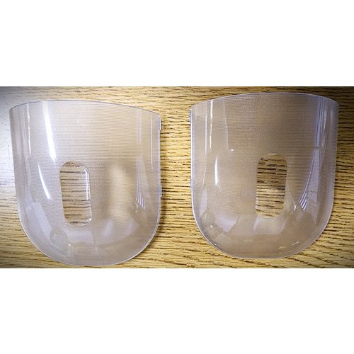 Lens Oval Clear 2 Pack