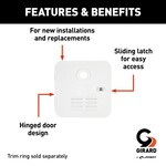 Girard Tankless Access Door to Replace 10 gal Atwood/Suburban Black