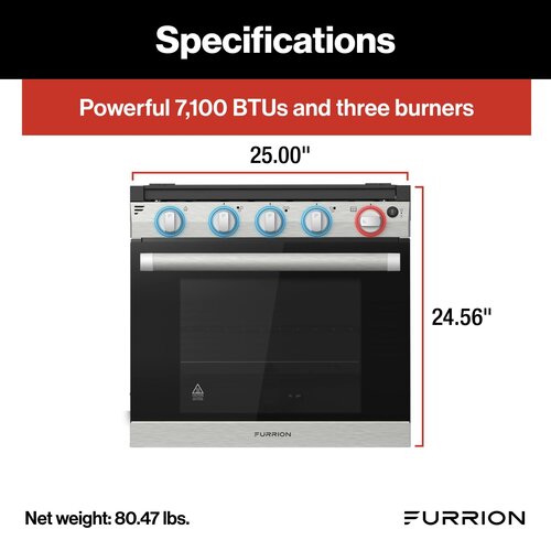 Furrion Furrion Stove/Oven Range  21"