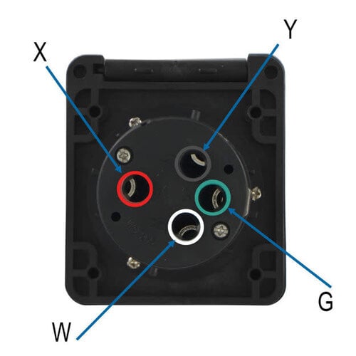 Conntek 50 AMP RV/Marine Locking Power Inlet