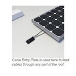Go Power Solar Cable Entry Plate 10"