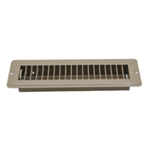 AP Products Floor Register with Damper 2 1/4" x 10"