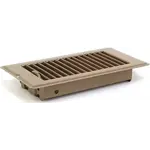 AP Products AP Products 4" x 8" Floor/Wall Register with Damper Brown