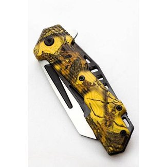 Tactical hunting knife DS7133 YellowCamo