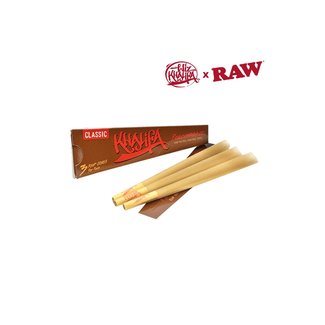Raw Wiz Khalifa Pre-Rolled Natural Unrefined Cones 140mm