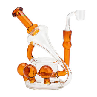 Red Eye Glass 7" Terpene Station Concentrate Bubbler