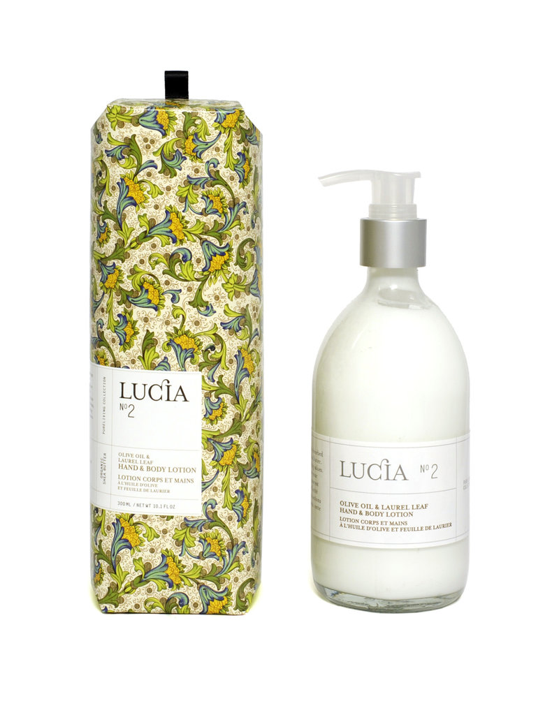 lucia N°2 Olive  Oil & Laurel Leaf Hand & Body Lotion (300mL)