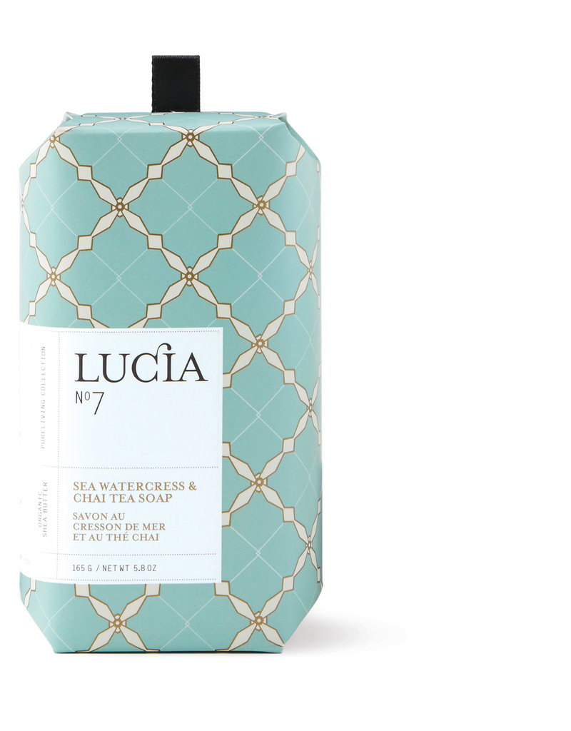 lucia N°7 Sea Watercress & Chai Tea Bar Soap