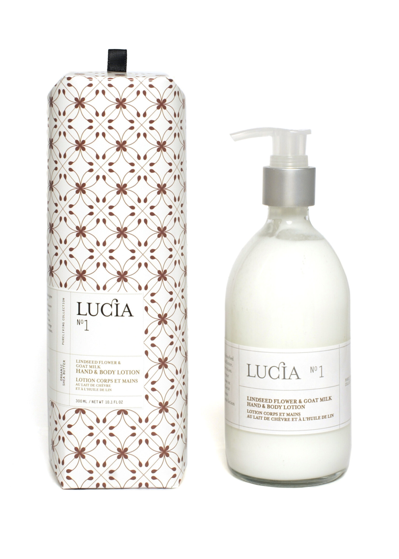lucia No1 Linseed and Goat Milk Hand & Body Lotion