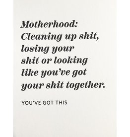 Motherhood: Cleaning up ‘Shit’