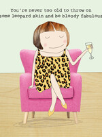 Rosie Made A Thing You’re Never Too Old... Leopard Skin
