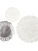 Talking Tables Paper Doilies - Silver