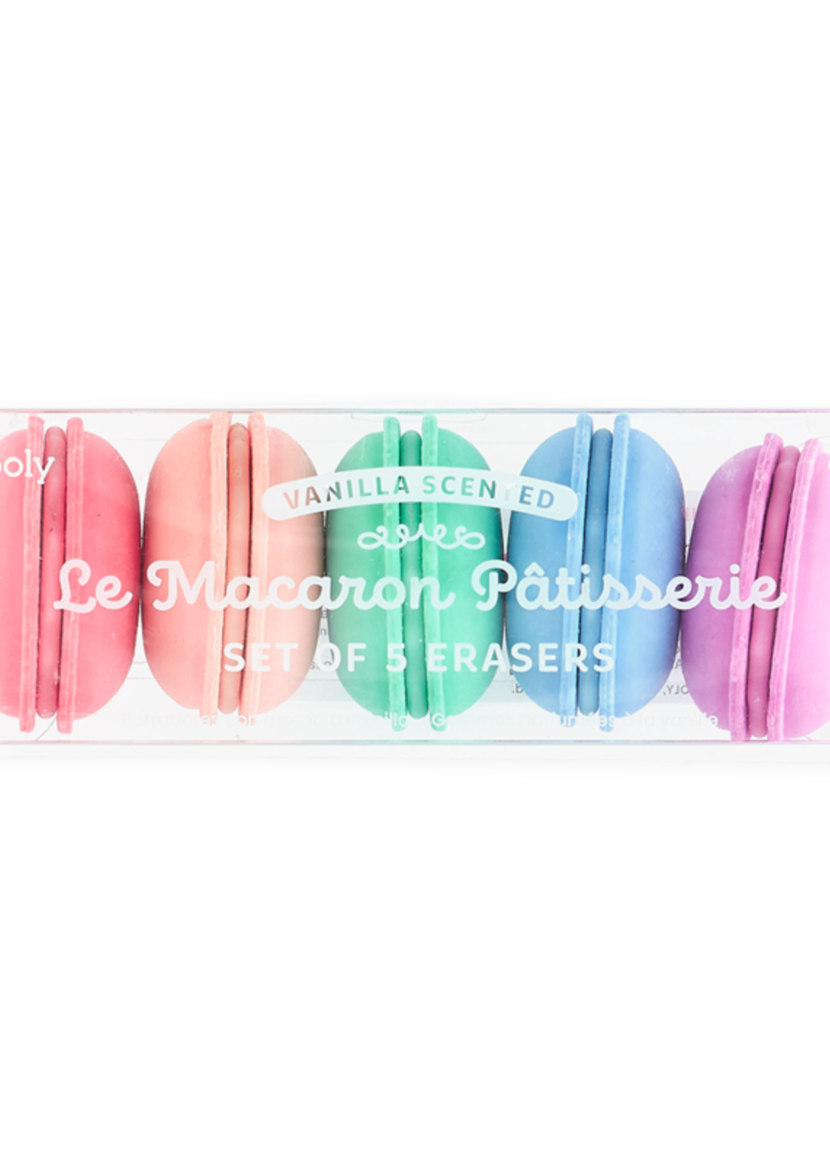 Ooly Le Macaron Patisserie Eraser ~ Set of 5