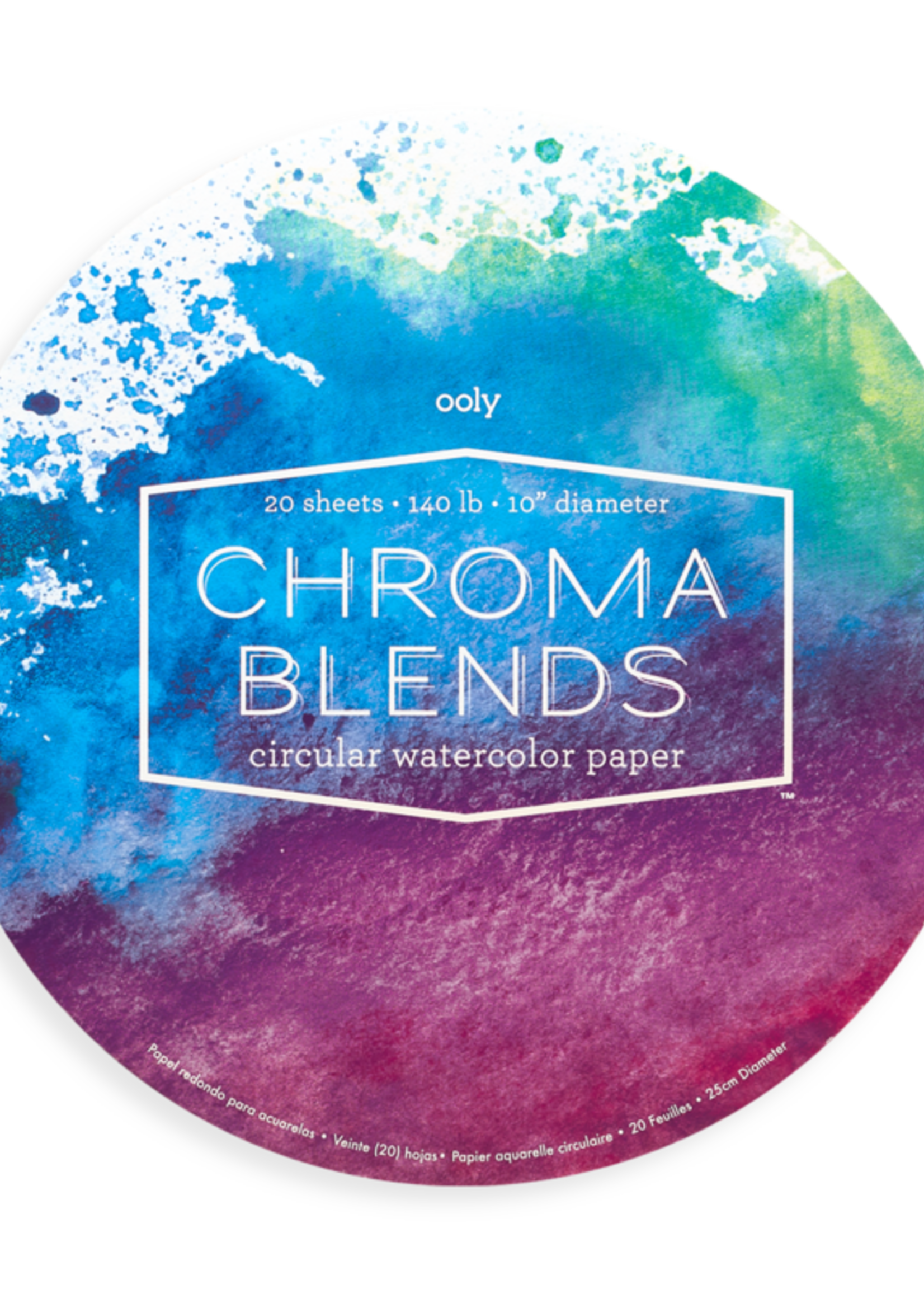 Chroma Blends - Circular Watercolour Paper