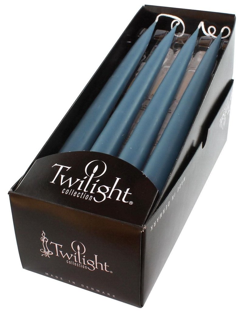 Twilight Collection Taper Candle - Blue Grey - 21