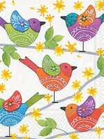 Twilight Collection Colourful Birds - Cocktail