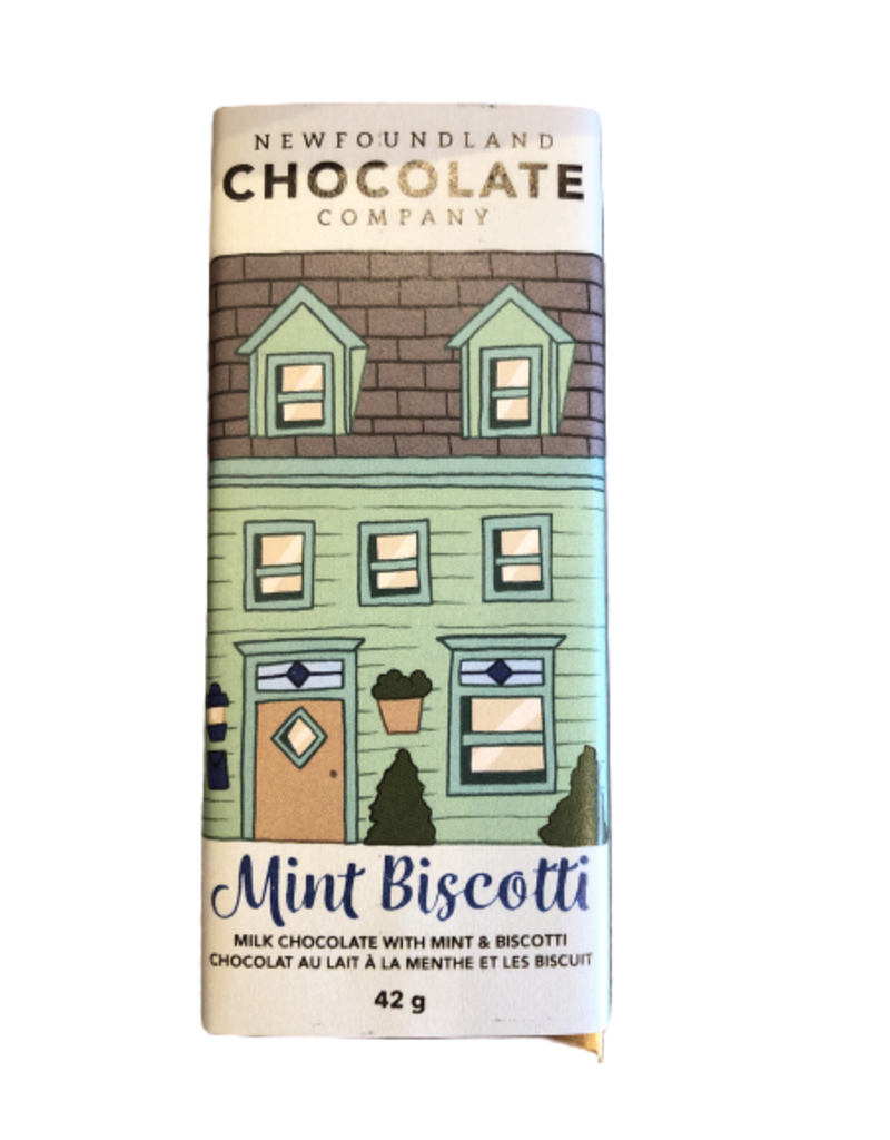 Newfoundland Chocolate Company Inc Newfoundland Chocolate Mint Biscotti