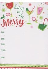 gina b Holiday Invitations ~ Bring on the Merry