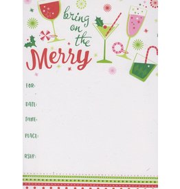 gina b Holiday Invitations ~ Bring on the Merry