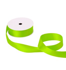 Lime Double-faced Satin Ribbon / 1 1/2 inch /10 metres