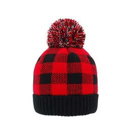 Lumberjack Red PomPom Hat / Child