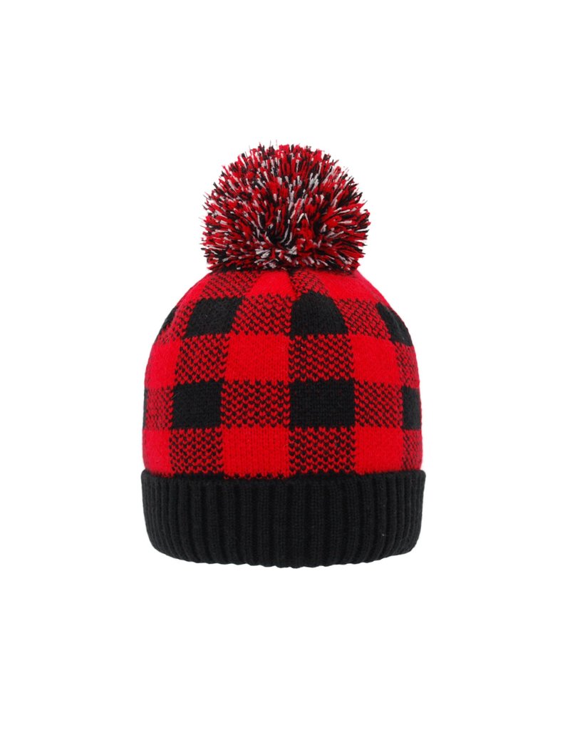 Lumberjack Red PomPom Hat / Child
