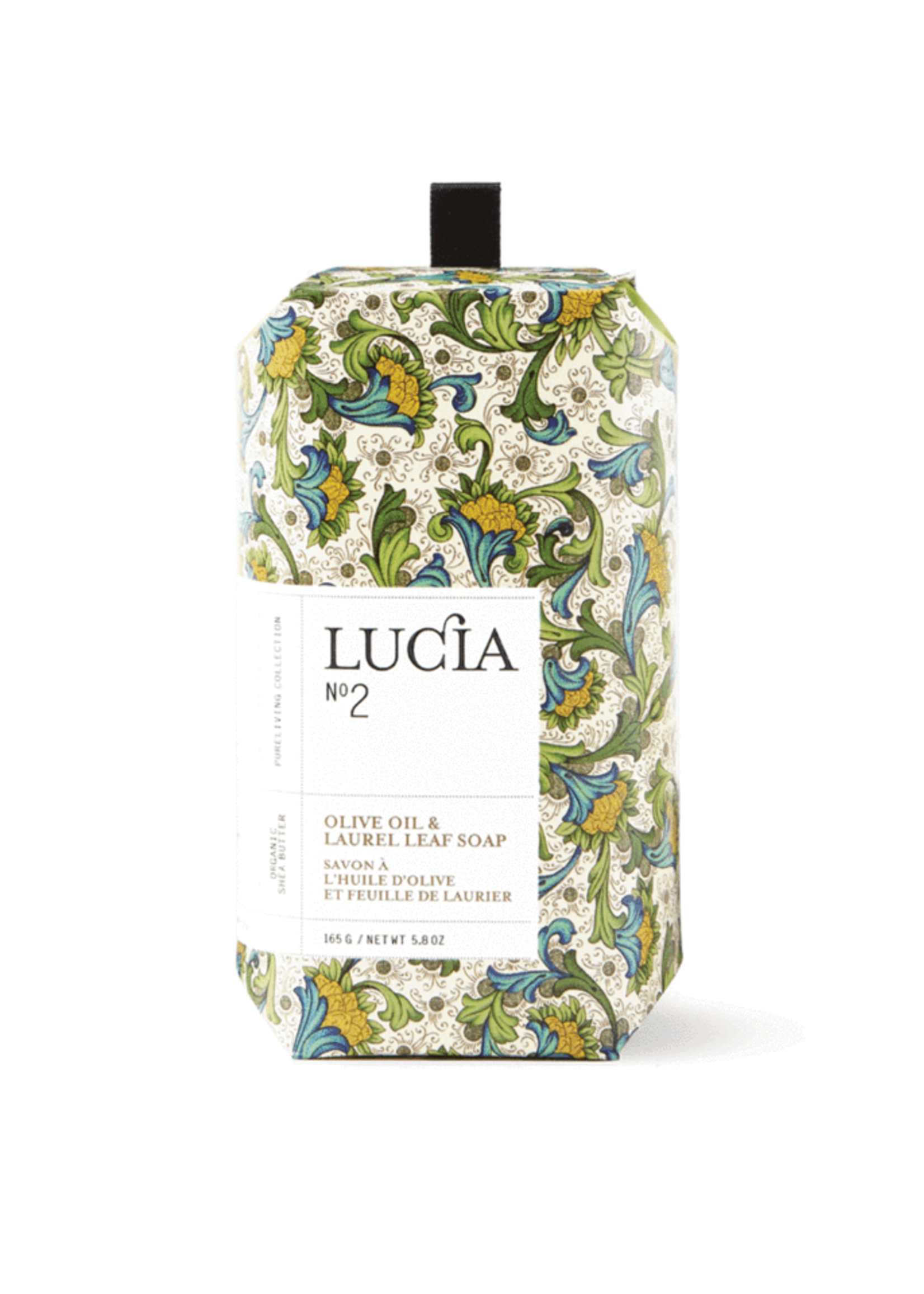 lucia N°2 Olive Oil & Laurel Leaf Bar Soap
